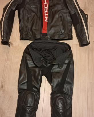 tuta da moto  Mtech completa (giacca pantaloni)