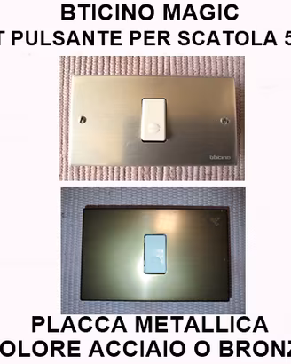 Bticino Magic kit pulsante completo x scatola 503