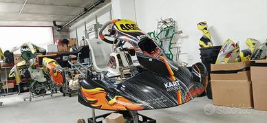 TELAIO KART REPUBLIK ROTAX DD2 PARI AL NUOVO AFFAR