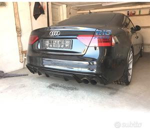 DIFFUSORE AUDI A5 B8 B81 COUPE CABRIO 11-16 LOOK R