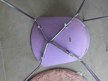 sedie di design color glicine