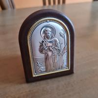 Immagine San Francesco realizzata a mano