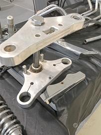 Piastre sterzo +3° OMP per Harley Davidson 