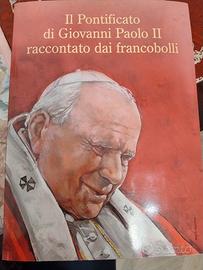 Libro francobolli pontificato Woytila 