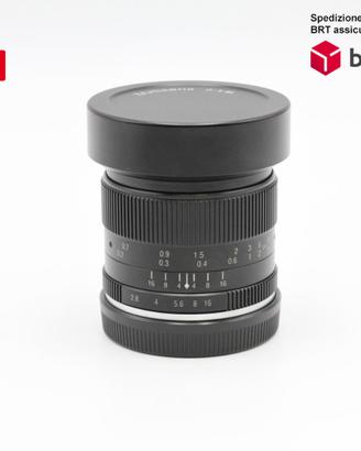 7 Artisans 12 F2.8 (per Canon M-mount) (Canon)