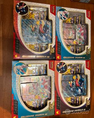 4 collezioni pokemon 30 anniverasrio ITA