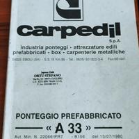 ponteggio carpedil a33