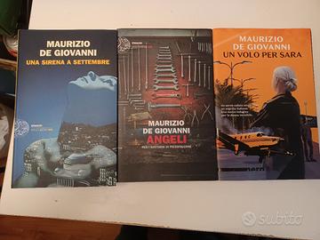 3 libri Maurizio De Giovanni
