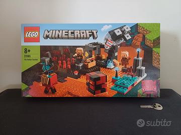 Lego Minecraft 21185 Il bastione del Nether, nuovo