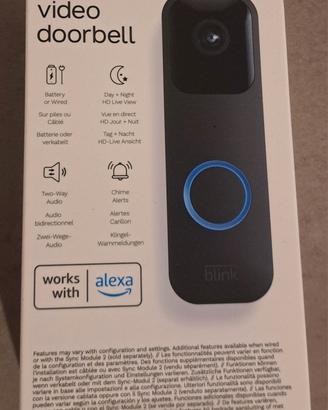 Blink Video doorbell amazon citofono campanello