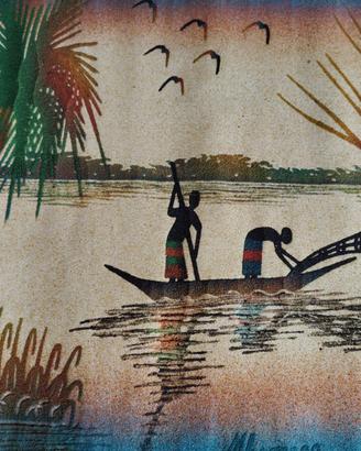 Dipinti su tela (Sand Art).