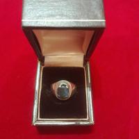 Anello argento  925 con pietra dura misura 17