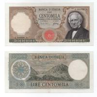 Lire 100.000 tipo manzoni anno 1967
