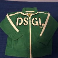 Felpa verde bambino Desigual