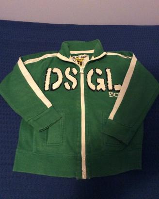 Felpa verde bambino Desigual