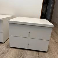 Coppia  di cassettiera comodini