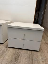 Coppia  di cassettiera comodini