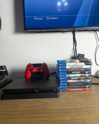 Ps4 500gb PERFETTE condizioni + 11 giochi
