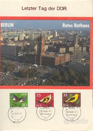 Francobolli DDR Berlino city
