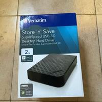 Hard disk verbatim 2 tb