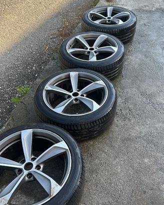 cerchi con gomme estive , R19.