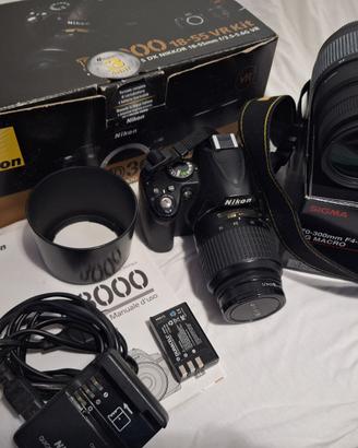 Macchina Fotografica digitale Nikon D3000