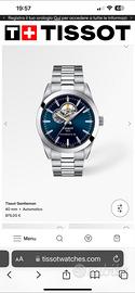 Tissot gentleman automatic