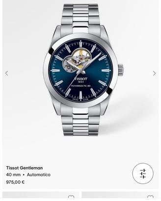 Tissot gentleman automatic