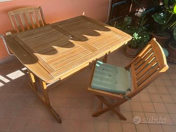 Tavolo legno allungabile