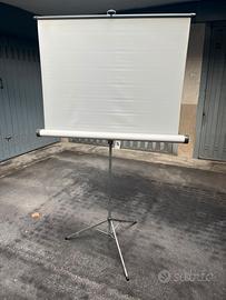 Telo per proiezione Luminal 100x75cm con treppiede
