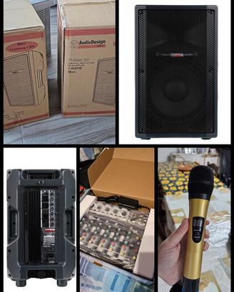 Impianto karaoke completo, come nuovo