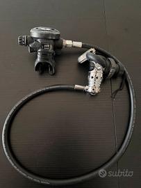 Scubapro MK25 EVO DIN300 + S600 + R195 + Manometro