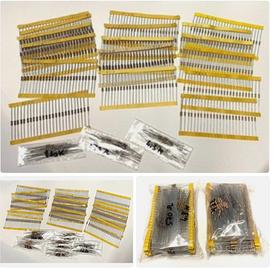 Kit Resistenze Vintage Europee 1/4W 1/2W 1000 pz.