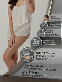 Depilazione luce pulsata