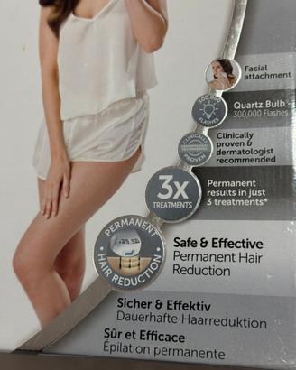 Depilazione luce pulsata