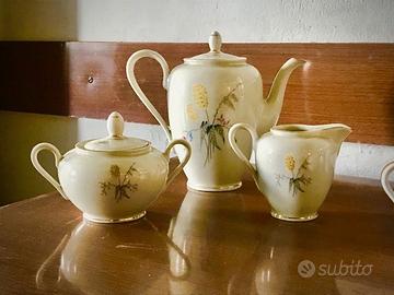 Caffettiera Lattiera e zuccheriera