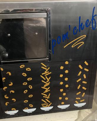 Friggitrice pom chef senza cappa