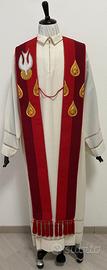 Stola rossa Spirito Santo