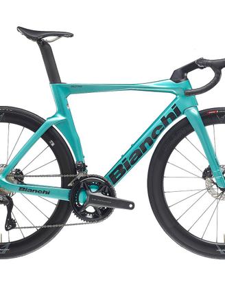 Bianchi Oltre Comp 105 Di2 2026 celeste metallico