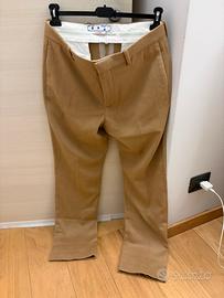 Pantaloni Off-White in Cashmere