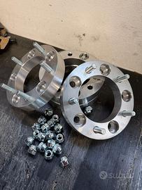 4 Distanziali Jimny del 2002 da 25mm completi