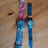 2  pop swotck . swatch anni 80 