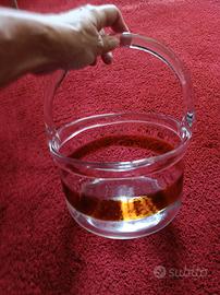 cesto di vetro di Murano