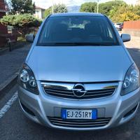 OPEL Zafira 7 posti uniproprietario euro 5b