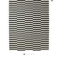 tappeto ikea grande bianco e nero