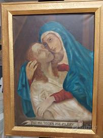 Quadro 1930 Madonna con Cristo