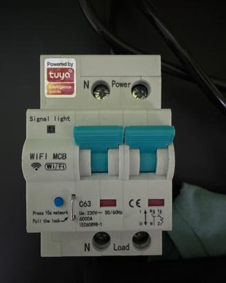 Interruttore salvavita tiarmo automatico