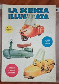 rivista la Scienza Illustrata del 1954 Scooter