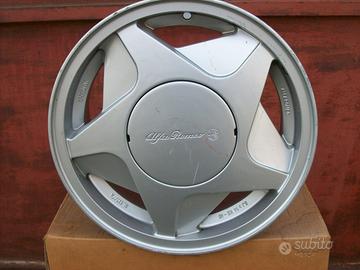4 cerchi lega Speedline per Alfa Romeo 75 Indy 6x1