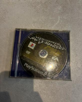 Need for speed Most wanted ps2